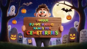 Unique funny names for cemeteries
