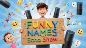 funny names for echo show