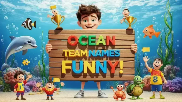 ocean team names funny