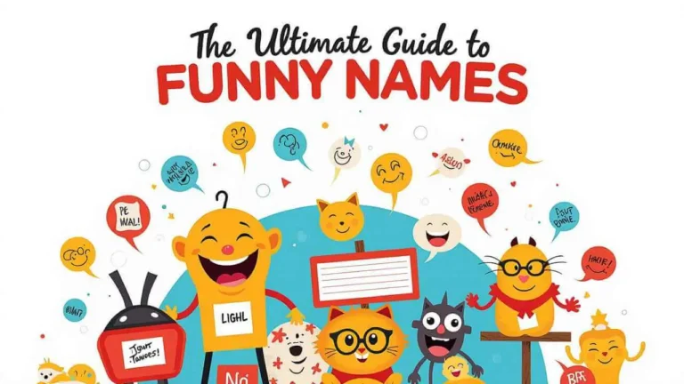 The Ultimate Guide to Funny Names
