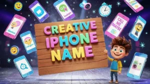 creative iPhone name