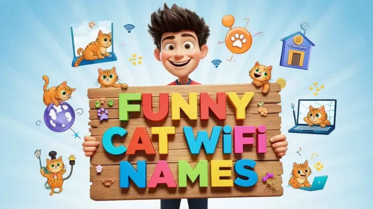 funny cat wifi names
