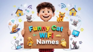funny cat wifi names