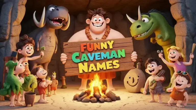 funny caveman names