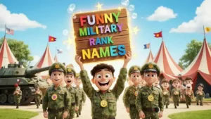 funny military rank names