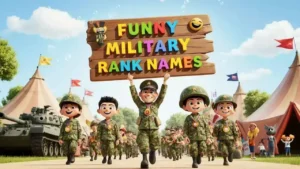 funny military rank names