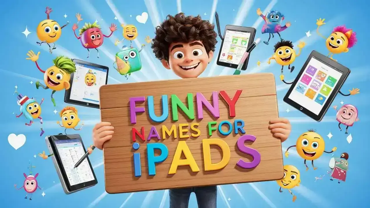 funny names for ipad