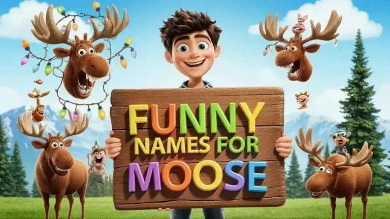 funny names for moose