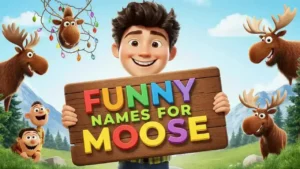 funny names for moose