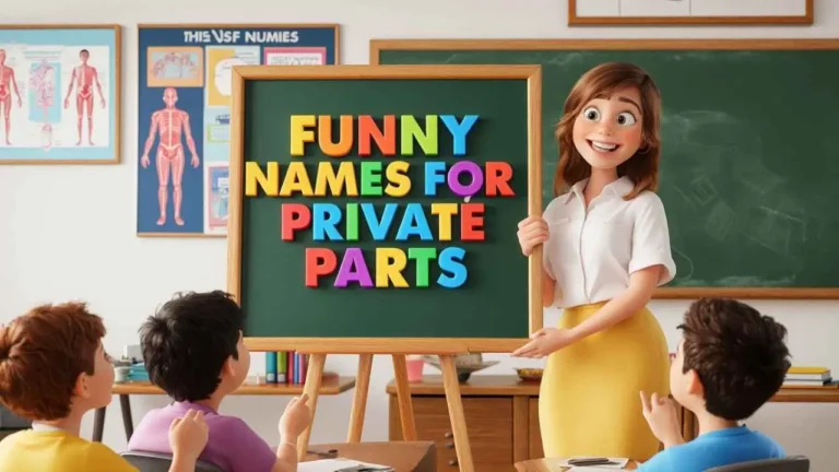 funny names for private parts