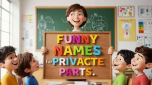 funny names for private parts