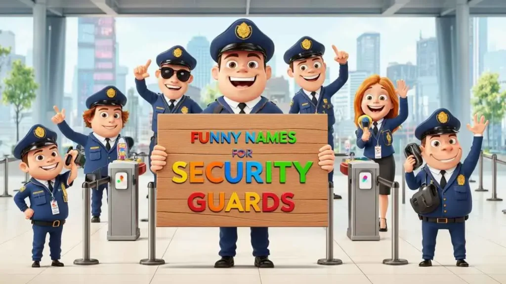 funny names for security guards
