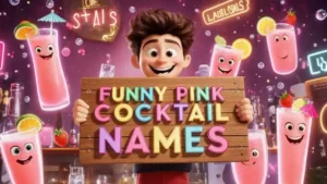funny pink cocktail names