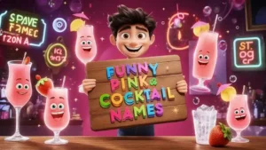funny pink cocktail names