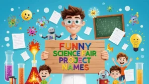 funny science fair project names