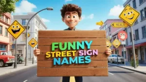 funny street sign names