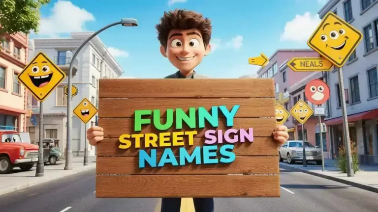 funny street sign names