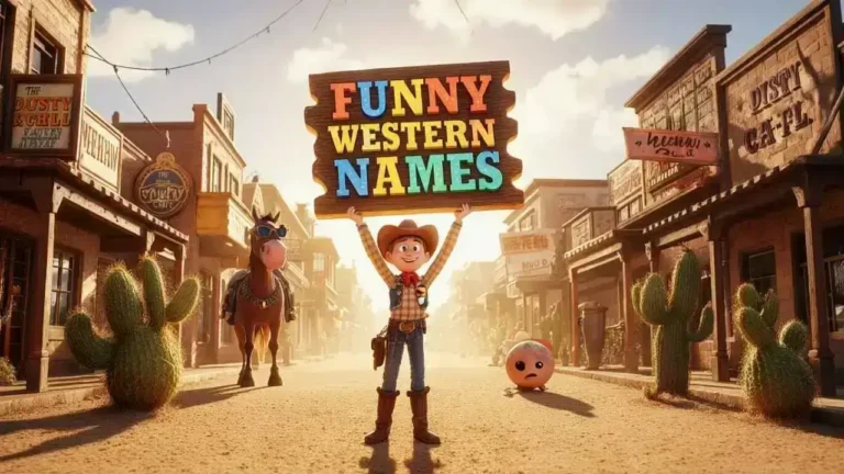 funny western names