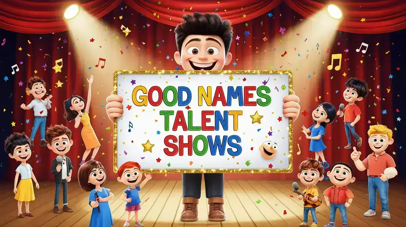 good names for talent shows