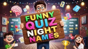 funny quiz night names
