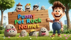 punny pet rock names