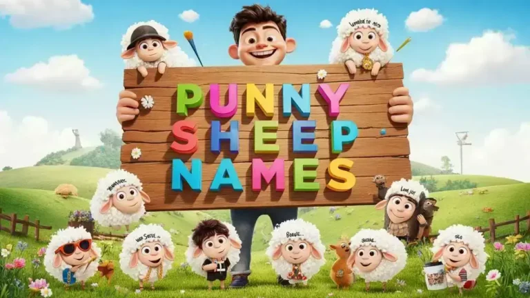 punny sheep names