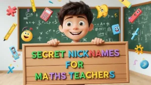 secret nicknames for maths teachers