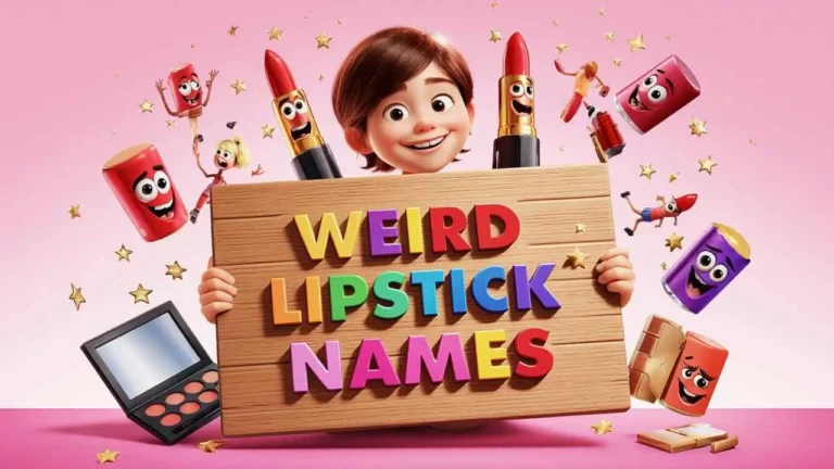 weird lipstick names