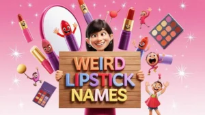weird lipstick names