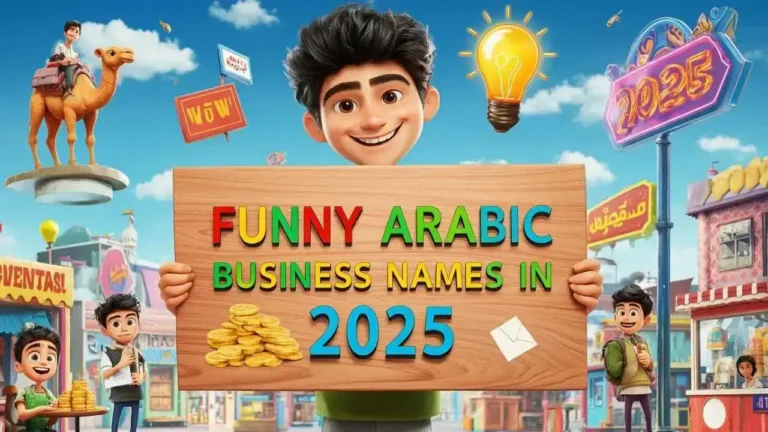 Funny Arabic Business Names in 2025