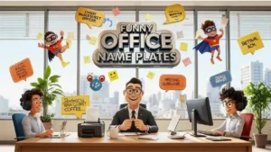 Funny Office Name Plates