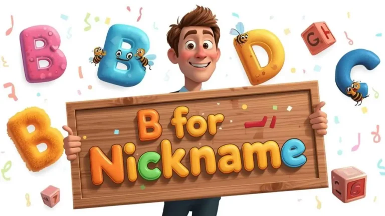 b for nickname