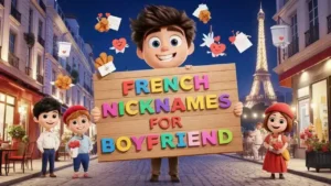 french nicknames for boyfriend