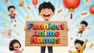 funniest anime names