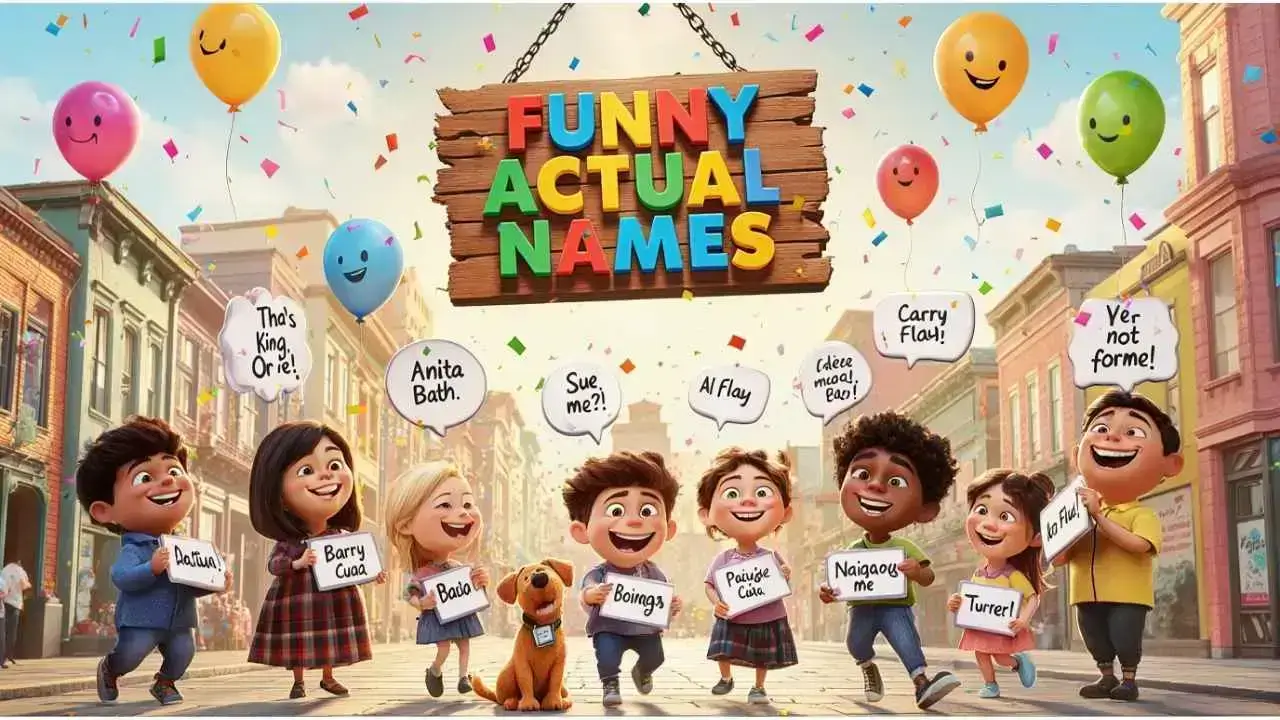 funny actual names