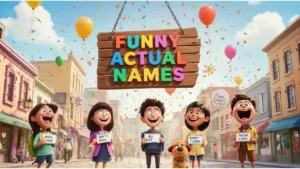 funny actual names