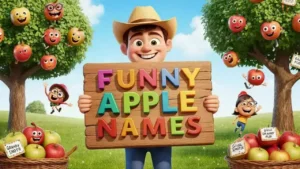 funny apple names