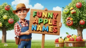 funny apple names