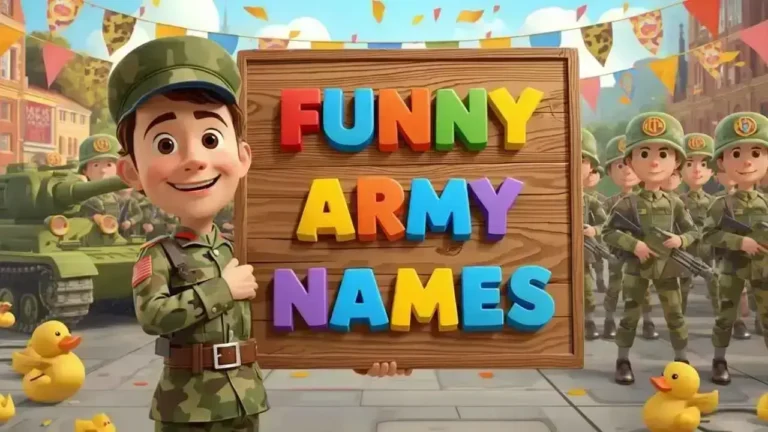 funny army names