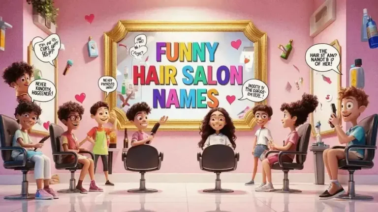 funny names for hair salons