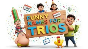 funny names for trios