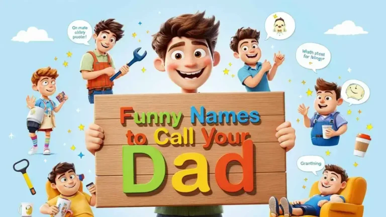 funny names to call your dad