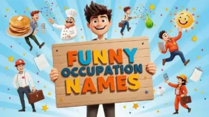 funny occupation names