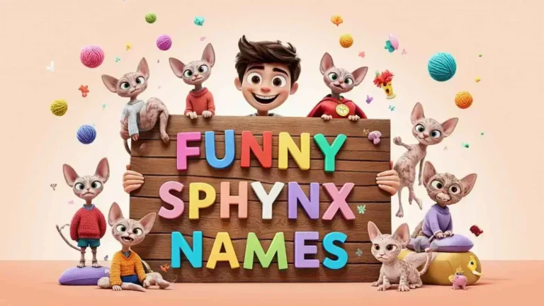 funny sphynx names