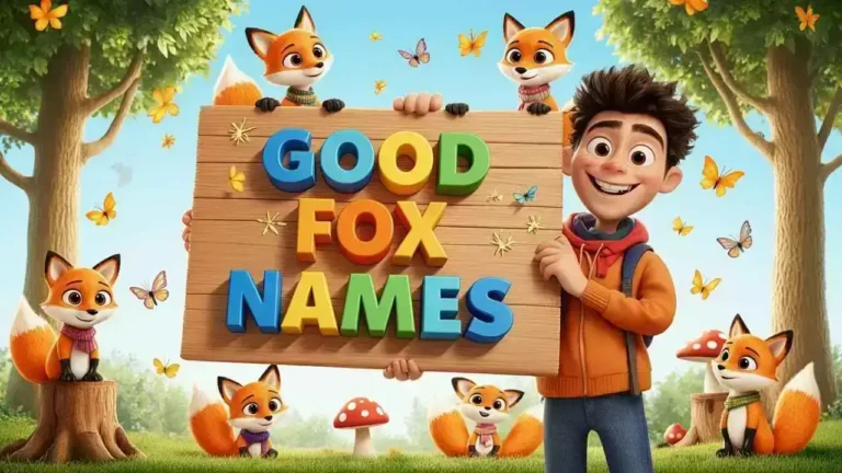 good fox names