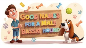 good names for a male basset hound