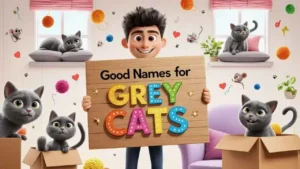 good names for grey cats