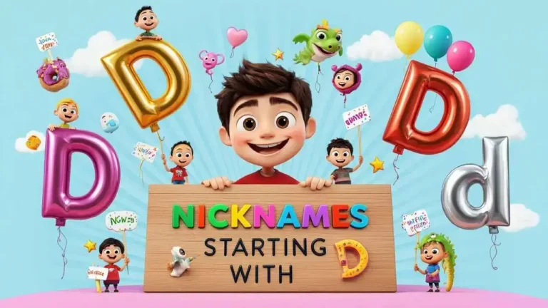 nicknames starting with d