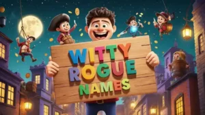 witty rogue names​