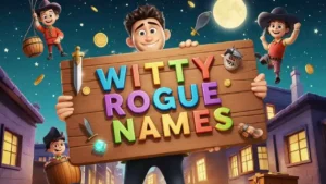 witty rogue names